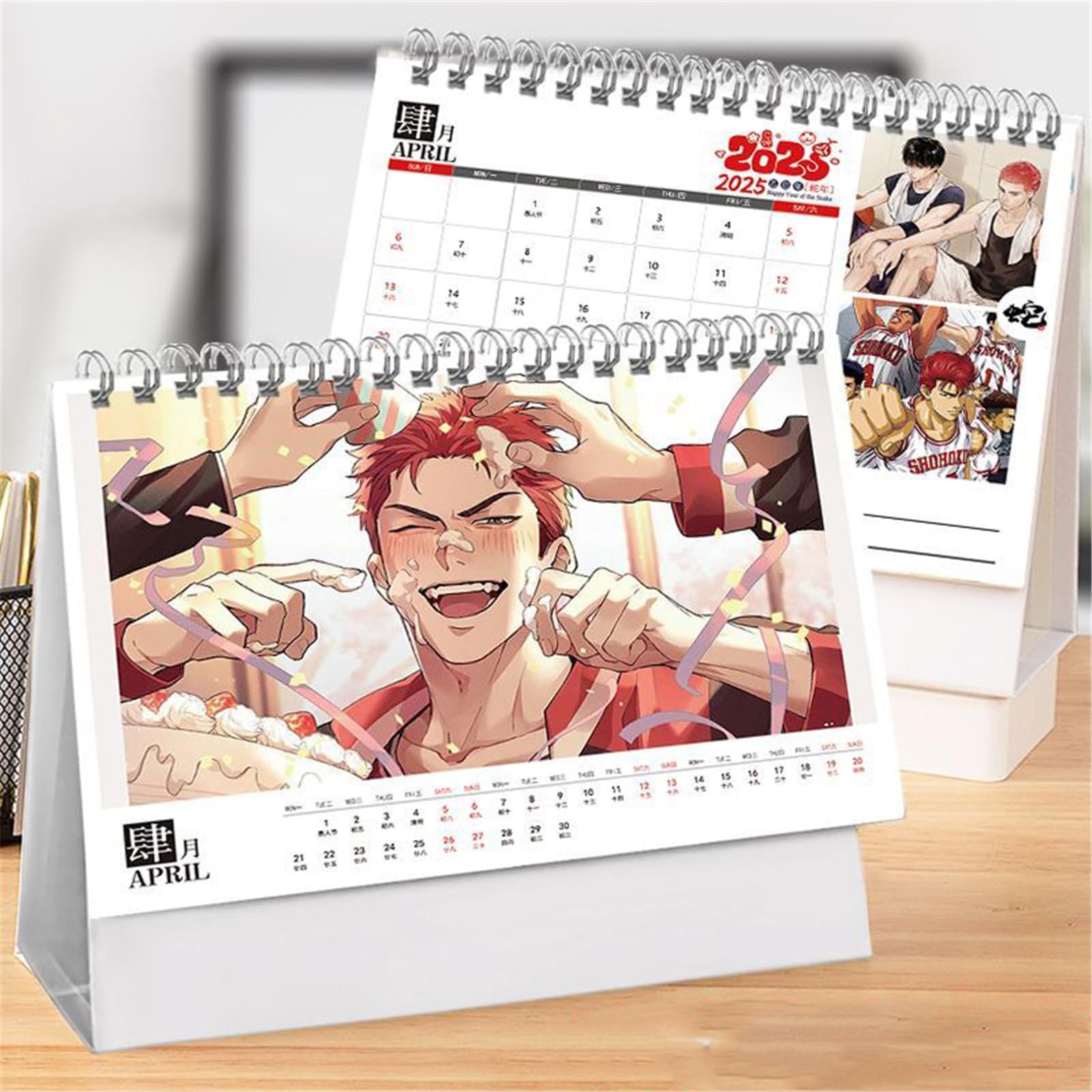 Amazon.co.jp: スラムダンク カレンダー 2025年 卓上カレンダー グッズ